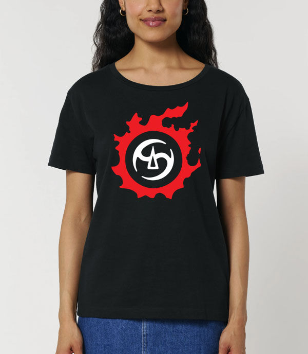 Final Fantasy XIV Women's fit T-shirt with Samurai SAM job class icon
