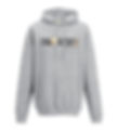 Final Fantasy IX logo FFIX title screen FF9 cover art adults hoodie in light grey