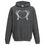Thumbnail: skeleton bone hands making the shape of a heart dark grey kids hoodie