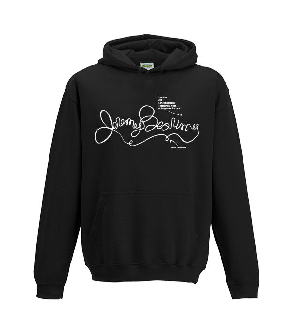 Thumbnail: Jeremy Bearimy with notes - The good place Kids Hoodie
