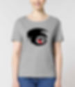 Night Fury icon how to train your dragon toothless symbol light grey womens T-shirt