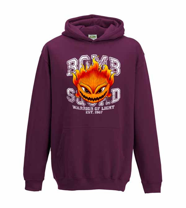 Thumbnail: Kid's Fit Hoodie - Bomb Squad - Final Fantasy Warrior Of Light