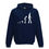 Thumbnail: evolution of groot, guardians of the galaxy funny kids hoodie childrens hooded sweatshirt in navy