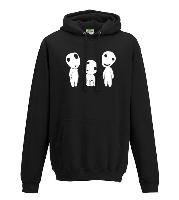 Princess Mononoke Kodama tree spirits adults Hoodie