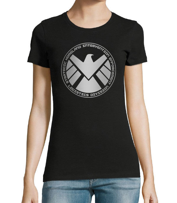Agents of S.H.I.E.L.D. Marvel Avengers SHIELD logo Women's T-shirt