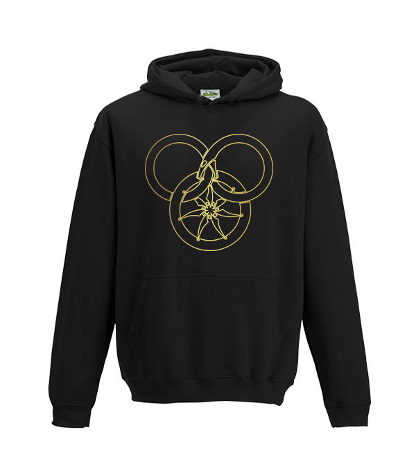 Wheel of time logo Kids Hoodie - Picture 4 of 5