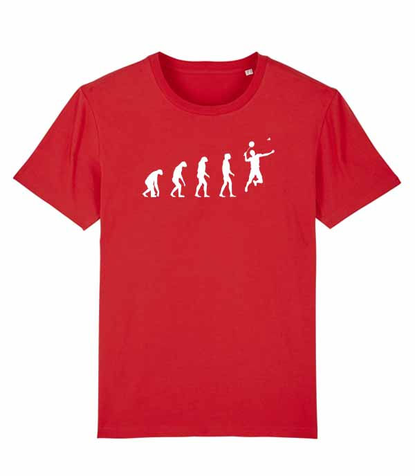 Thumbnail: Men's fit t-shirt - Evolution Of Badminton