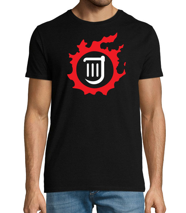 Thumbnail: Final Fantasy XIV Unisex fit T-shirt with Bard BRD icon