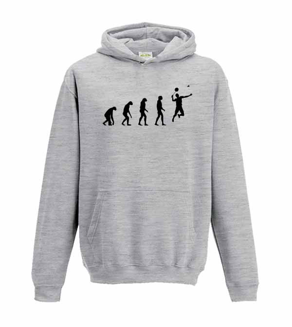 Thumbnail: Kid's Fit Hoodie - Evolution Of Badminton
