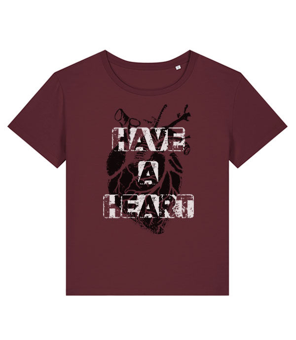 Thumbnail: Have a heart gothing empathy be kind women's T-shirt in red