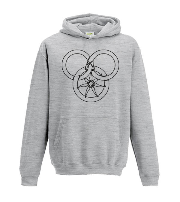 Wheel of time logo Kids Hoodie - Picture 5 of 5