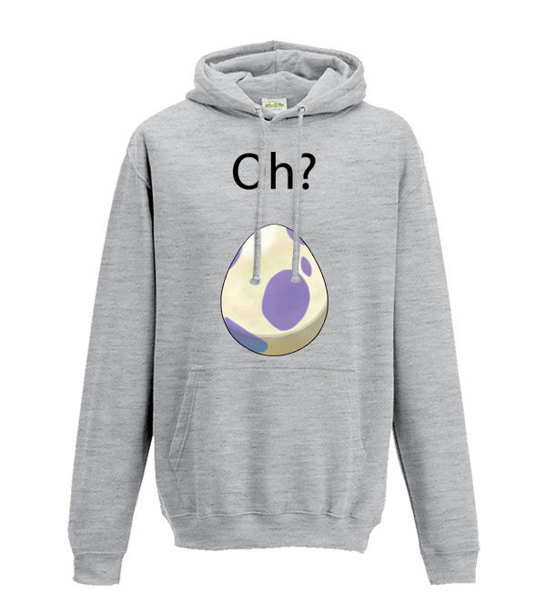 Thumbnail: Adult's Unisex Hoodie - Oh? Hatching Pokemon Egg