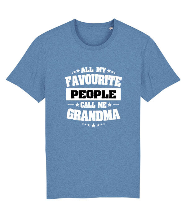 Thumbnail: Men's fit t-shirt - All my favourite people call me grandma