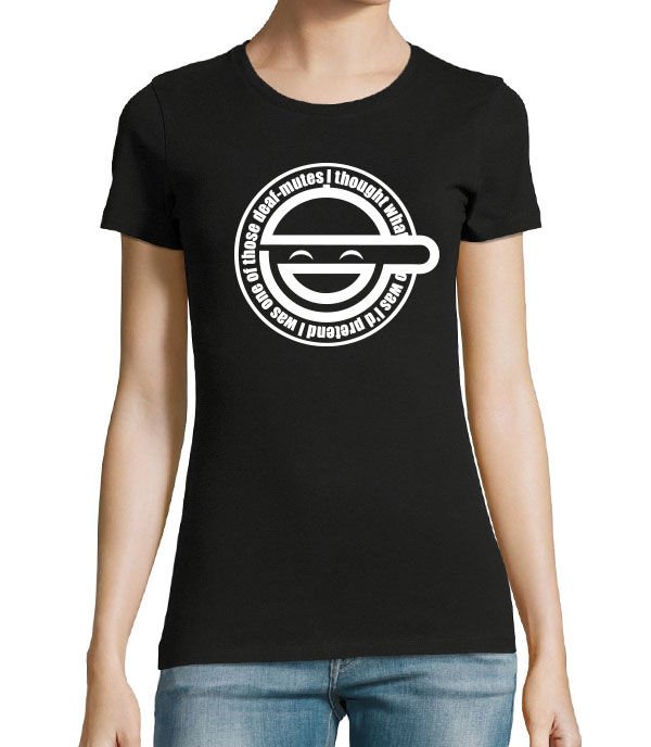 Thumbnail: Ghost in the Shell Stand Alone Complex inspired Laughing Man Women's T-shirt