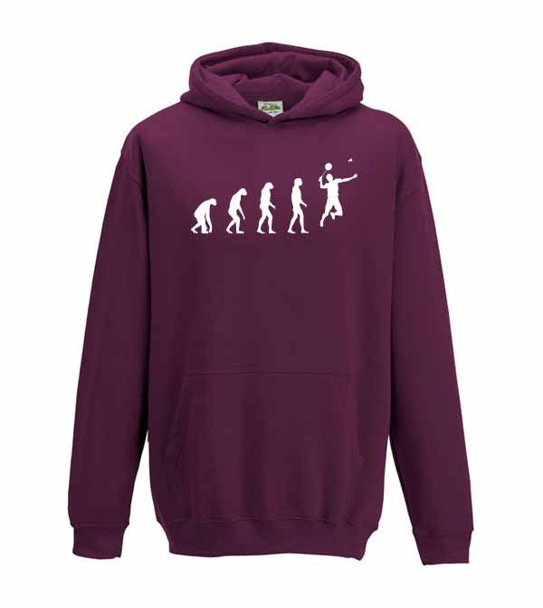 Thumbnail: Kid's Fit Hoodie - Evolution Of Badminton