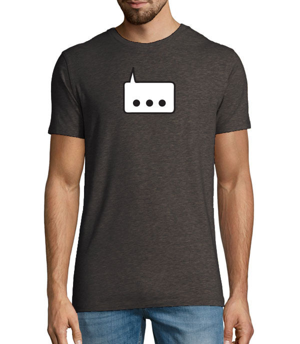 Silence status effect video game mens T-shirt