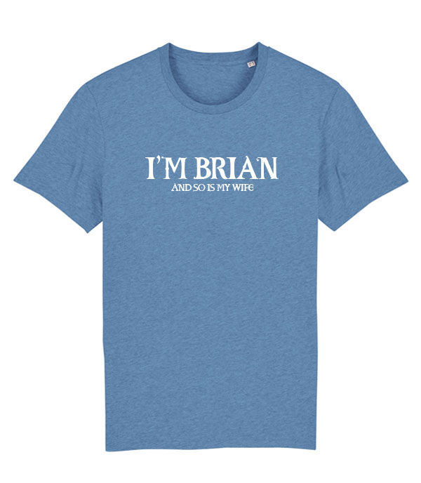 Thumbnail: Men's fit t-shirt - I'm Brian, and so is my wife
