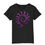 Thumbnail: kids black T-shirt featuring a purple star craft zerg logo in konton zen's unique style