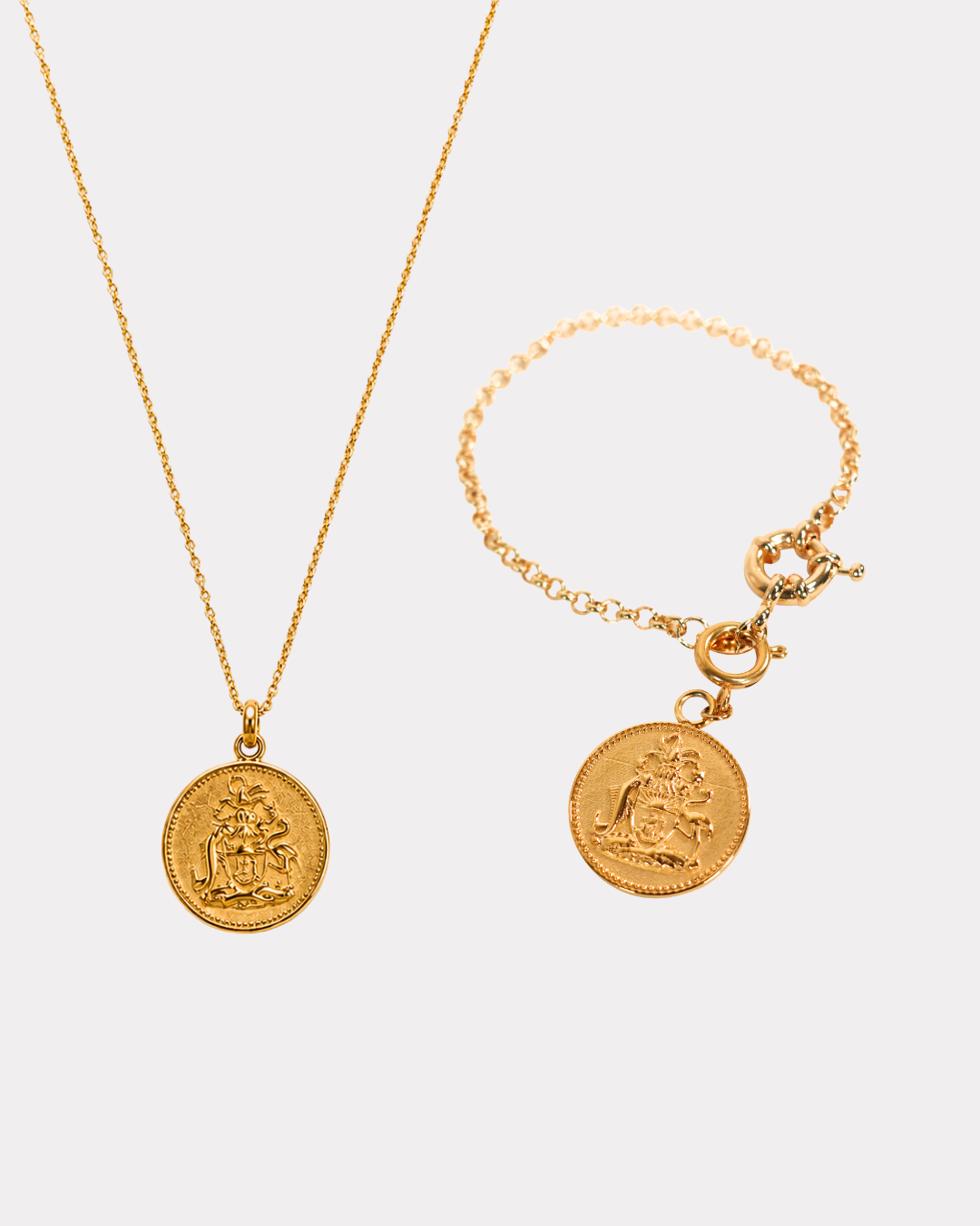 Pride Necklace and Bracelet Set (Female)