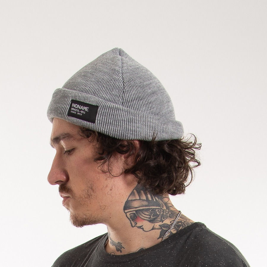 Miniatura: TOUCA COMUM "N|N" CINZA