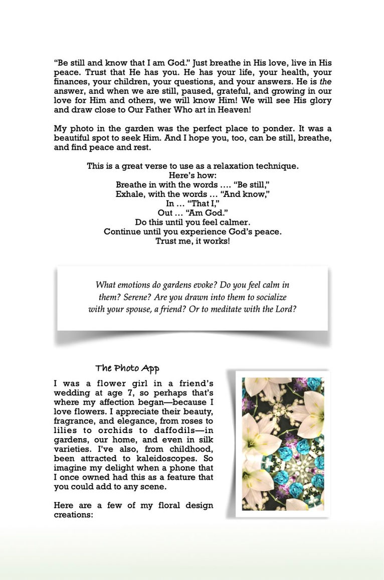 Devotional sample page