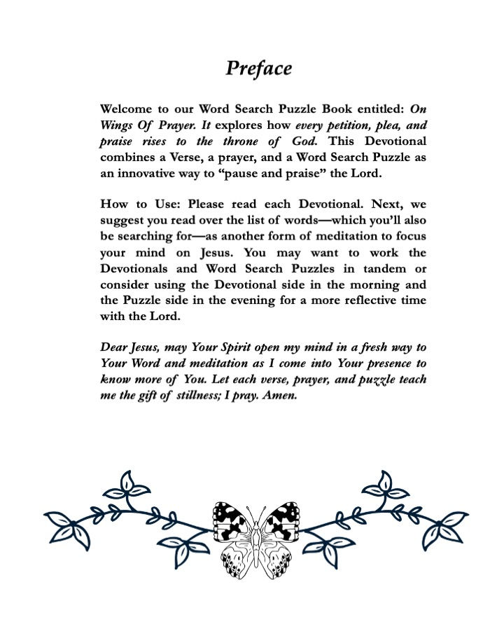 Preface Page