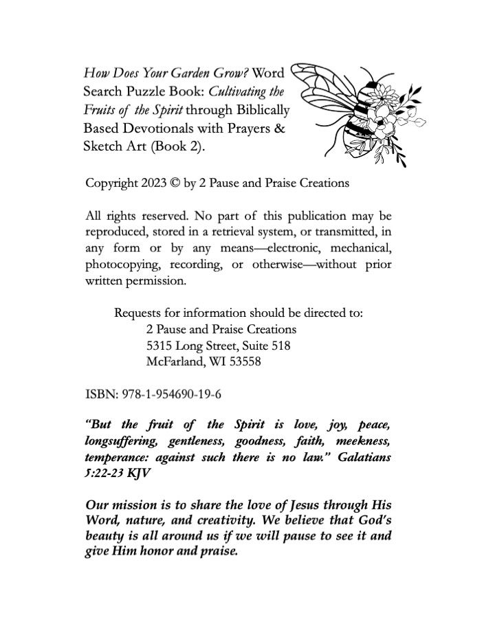 Copyright Page