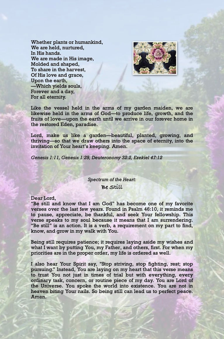 Devotional sample page
