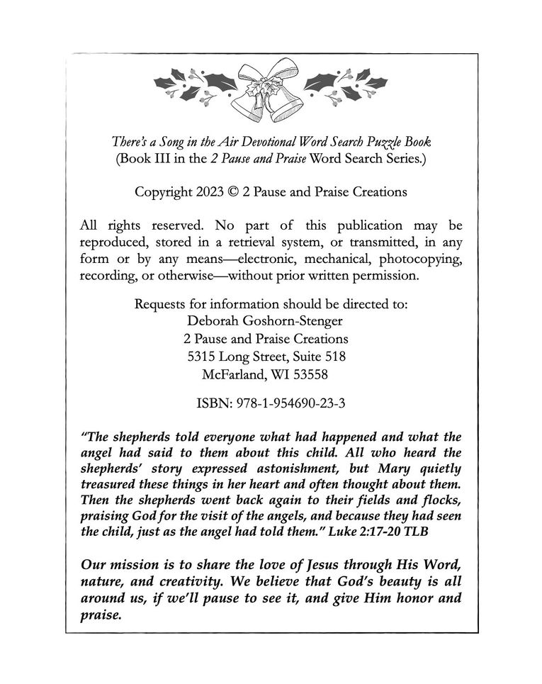 Copyright Page