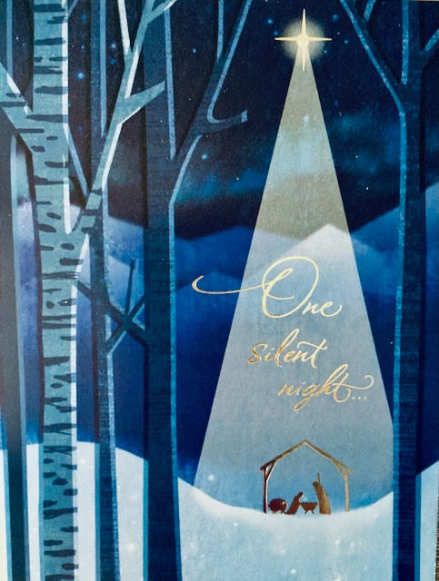 This is an image of one of my favorite Christmas cards.