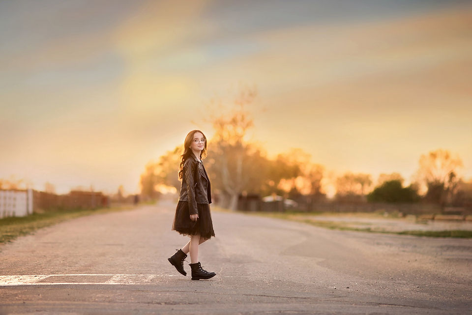 Headshots for child dancer by Sacramento Child Photographer Kristina Martin