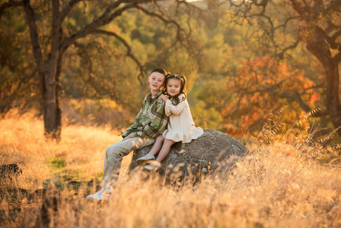 Maternity session over looking small town by Sacramento Best Portrait Photographer Kristina Martin Photography.