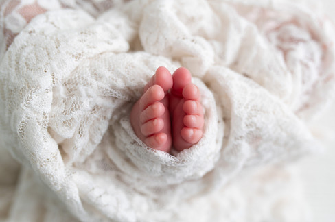 Lifestyle studio images from a newborn session by Kristina Martin Photography, featuring soft, timeless portraits of a baby girl and her family. Captured by one of the best maternity and newborn photographers in Sacramento.