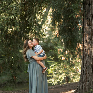 Redwood maternity session by Best Sacramento Maternity Photographer Kristina Martin Photography