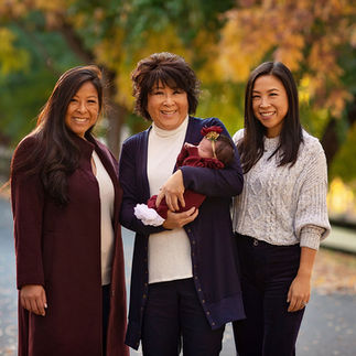 Family session at the Bywater Hallow Lavender Farm by Sacramento Family Photographer Kristina Martin
