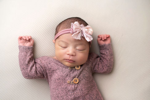 In home newborn session by Sacramento Best Portrait Photographer Kristina Martin Photography.