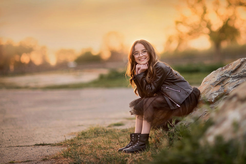 Headshots for child dancer by Sacramento Child Photographer Kristina Martin