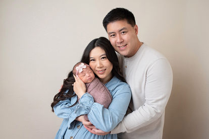 In home newborn session by Sacramento Best Portrait Photographer Kristina Martin Photography.