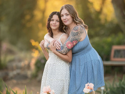 Golden Hour Iris Farm Family Session | Sacramento Family Photographer
