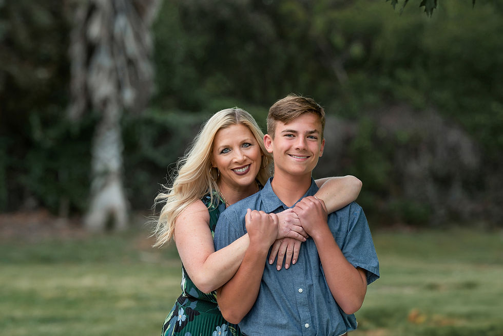 Mother and son family session in Sacramento California taken by Sacramento Family Photographer Kristina Martin