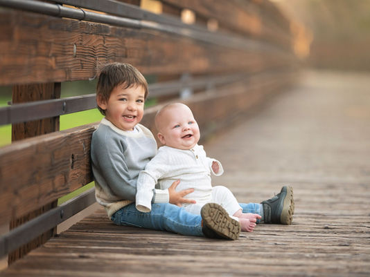 Spring Family Session on the Bridge | Sacramento Family Photographer