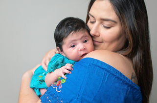 Newborn baby session by Sacramento's best portrait photographer.