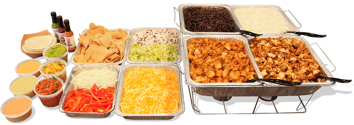 Jimmy Hulas Catering food selection