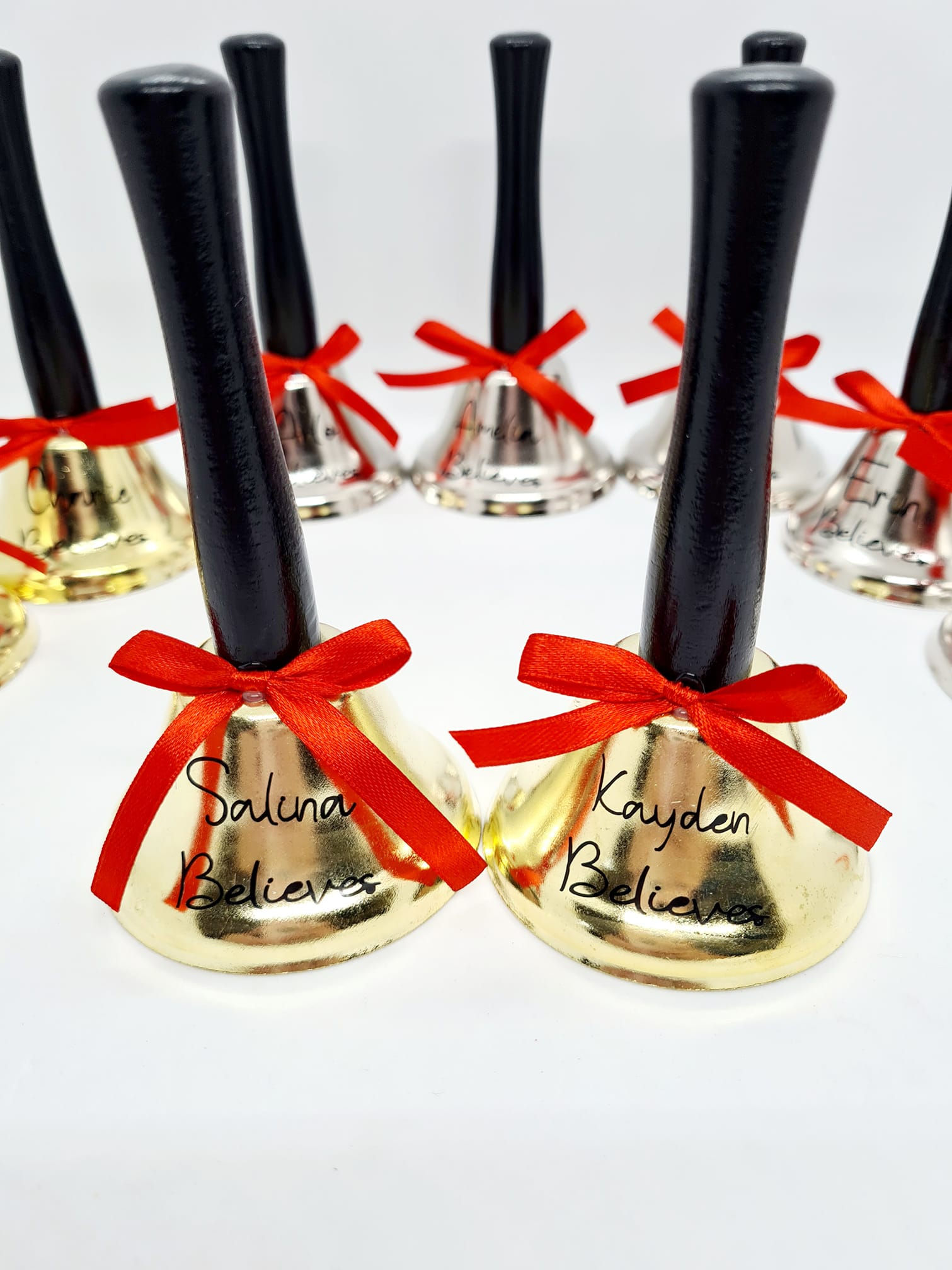Personalised believe bells