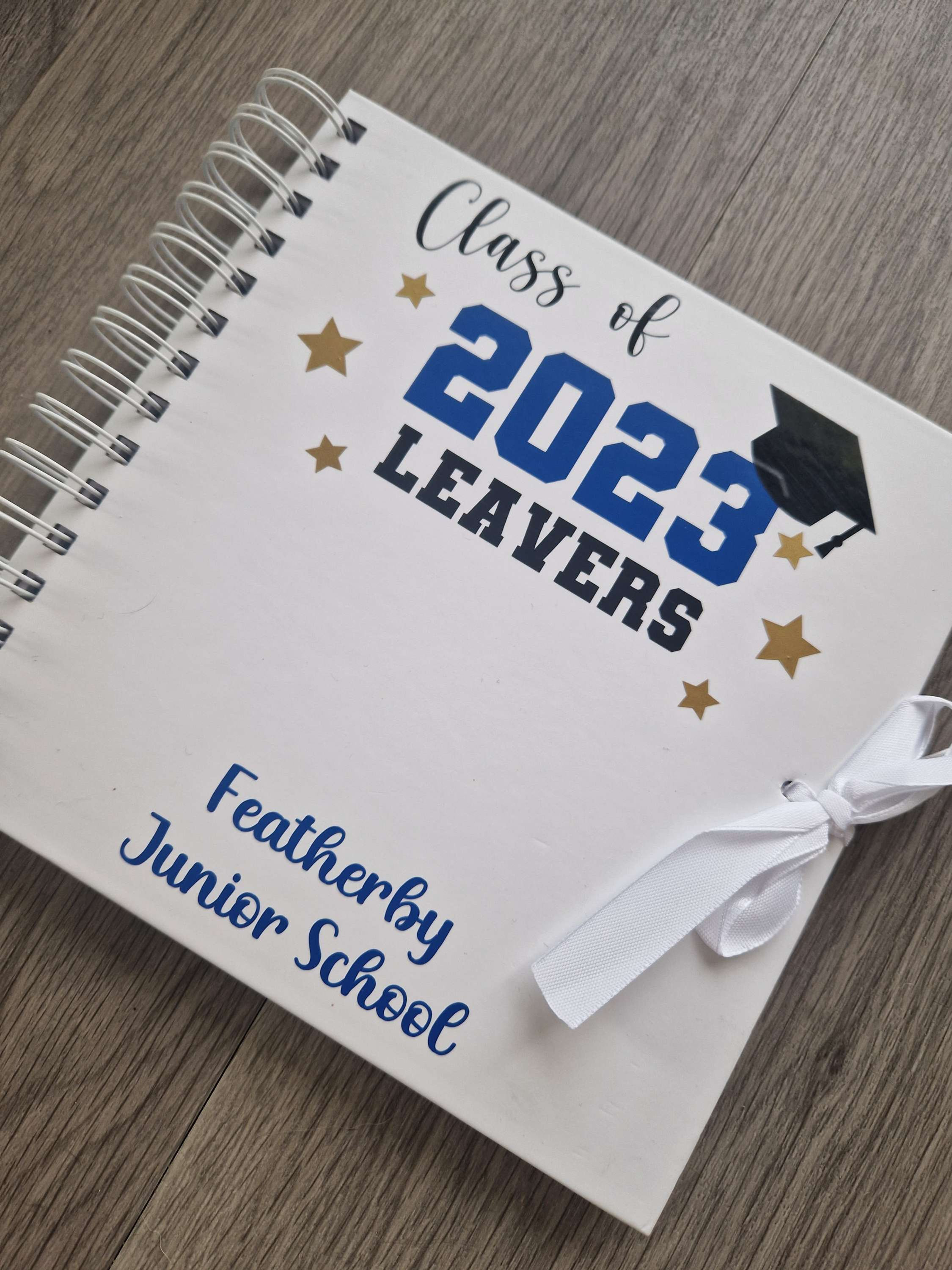2026 School leavers scrapbook personalised 8x8"