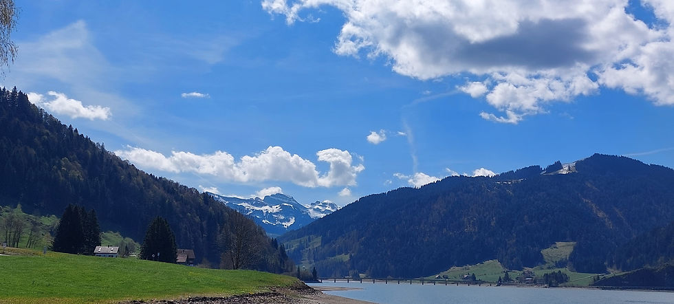 Aussicht auf Berge