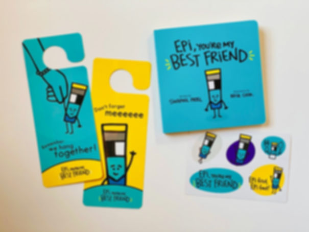 Epi, You're My Best Friend door hangers