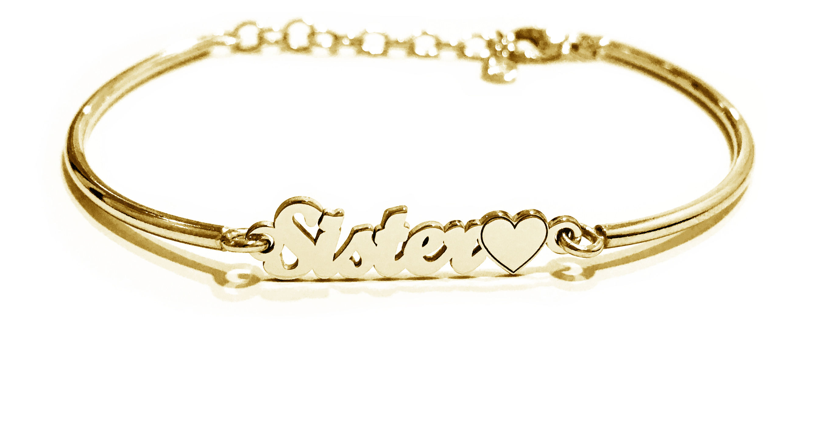 Sister gold bracelet