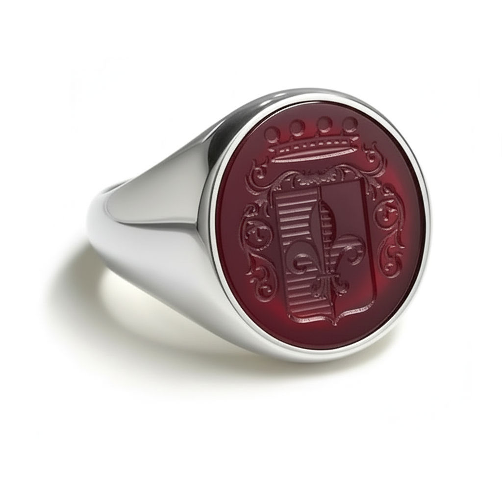 ENGLAND D16 classic Cartigli - Chevalière in 925