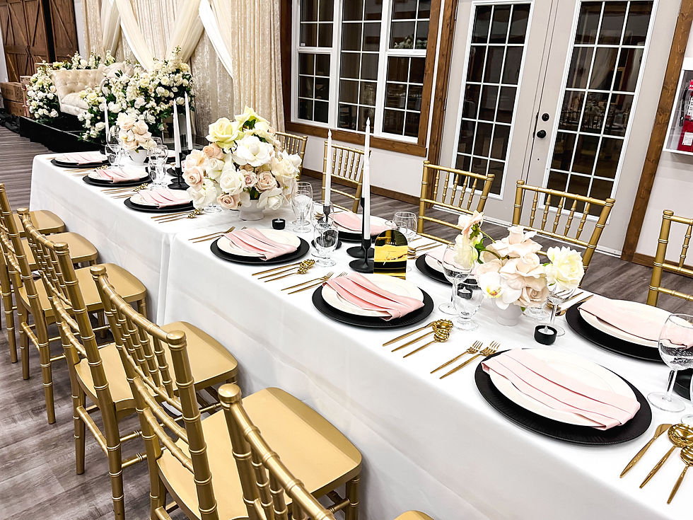 Thumbnail: Mirrored Gold Acrylic Table Numbers